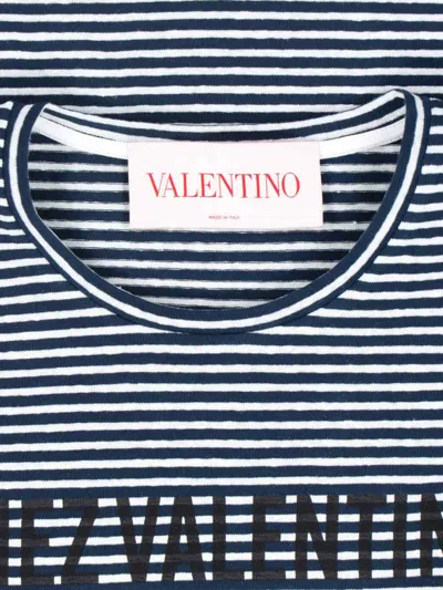 Valentino Garavani T-shirts And Polos In Blue