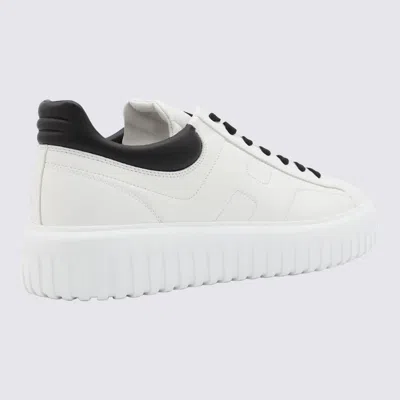 Hogan H-stripes Low-top Sneakers In White