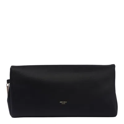 Jimmy Choo Xandra Pochette In Black
