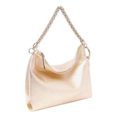 Jimmy Choo Women Callie Shoulder Bag In Gold