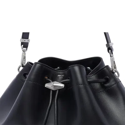 Jimmy Choo Borsa A Tracolla Bon Bon In Pelle Nera Donna In Black
