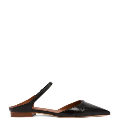 Malone Souliers Nappa Leather Uma Mules In Black