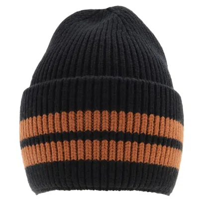 Zegna Ermenegildo  Techmerino Wool Beanie In Black