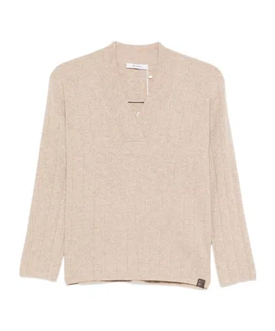 Max Mara `maxmara Pure` Sweater In Neutral