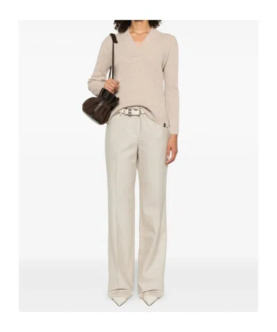 Max Mara `maxmara Pure` Sweater In Neutral