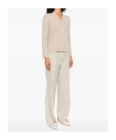 Max Mara `maxmara Pure` Sweater In Neutral