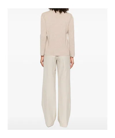 Max Mara `maxmara Pure` Sweater In Neutral