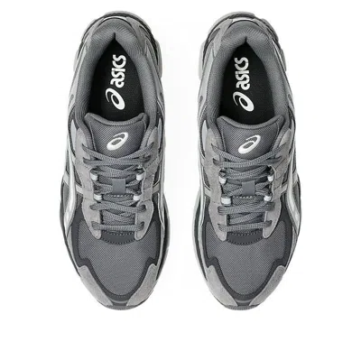 Asics Mens Carbon Cement Grey Gel-nyc 2055 Mesh And Faux-leather Low-top Trainers In Brown