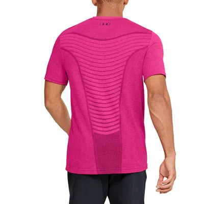 Under Armour Unisex Seamless Wave Tee Pink