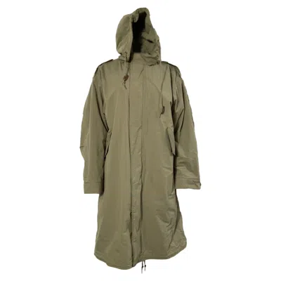 Apc A. P.c. X Suzanne Koller Parka In Green Cotton In Green