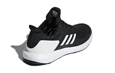 Adidas Originals (gs) Adidas Rapidarun Knit J 'carbon' In Black