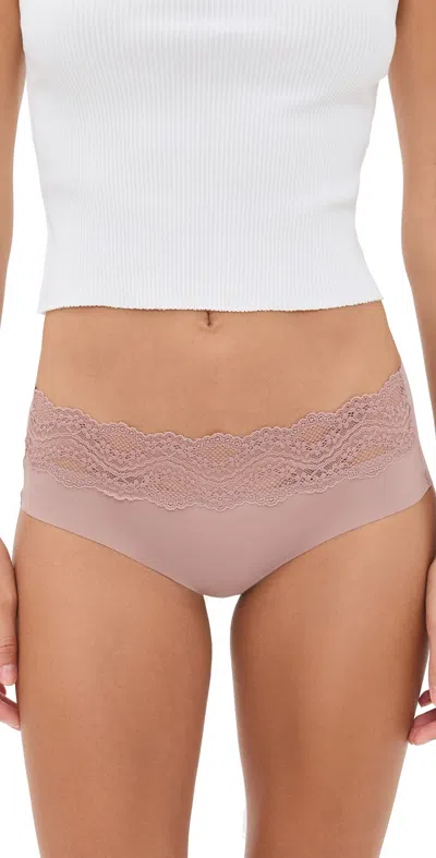 B.tempt'd By Wacoal B. Tempt'd By Wacoal B. Bare Hipster Briefs Basic 2 In Pink