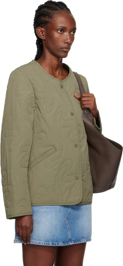 Holzweiler グリーン Light パデッド ジャケット