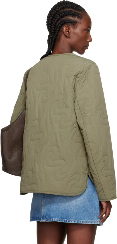 Holzweiler グリーン Light パデッド ジャケット