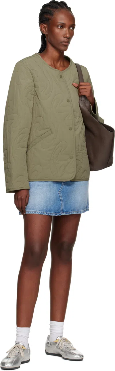 Holzweiler グリーン Light パデッド ジャケット