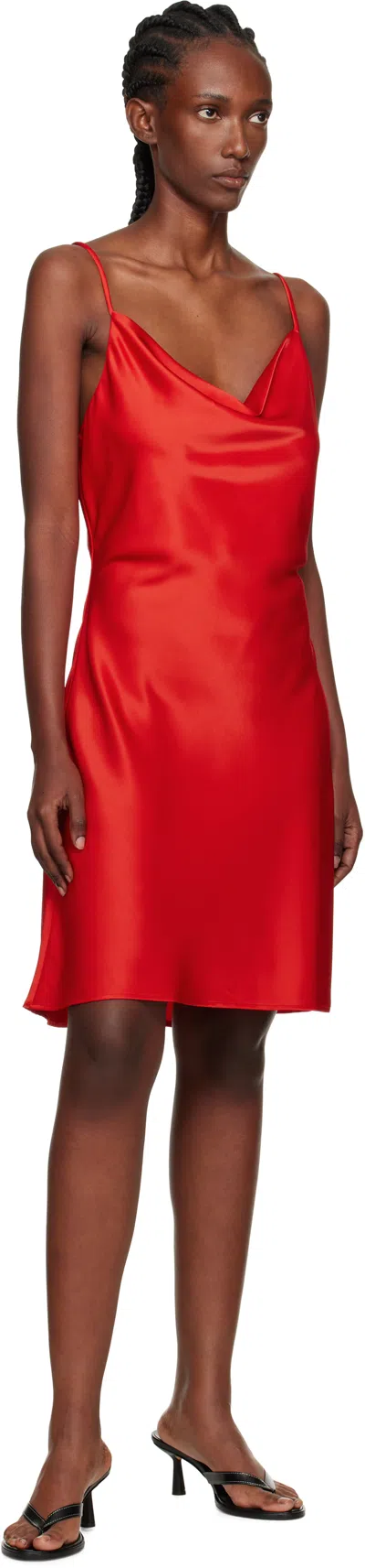 Holzweiler レッド Eila ミニドレス