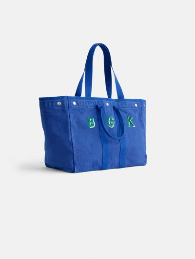 Alex Mill Painted Perfect Weekend Tote In Blue