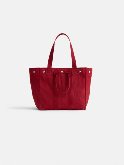 Alex Mill The Perfect Weekday Tote In Red