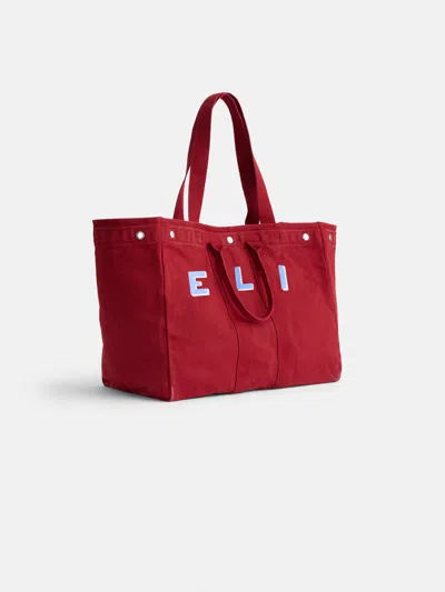Alex Mill The Perfect Weekend Tote In Red