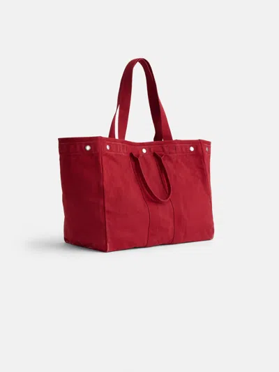 Alex Mill The Perfect Weekend Tote In Red
