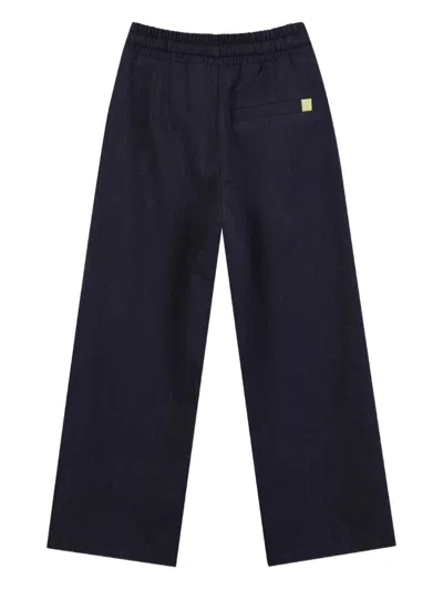 Billieblush Drawstring Trousers In Blue
