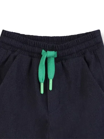 Billieblush Drawstring Trousers In Blue