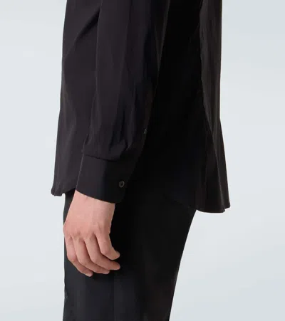 Prada Pointed Collar Long Sleeves Shirt In Animal Print