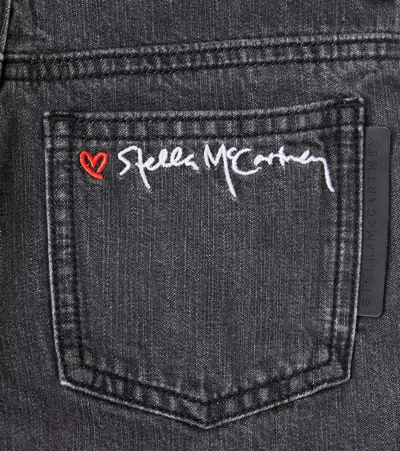 Stella Mccartney Kids Button-detail Trousers In Blue