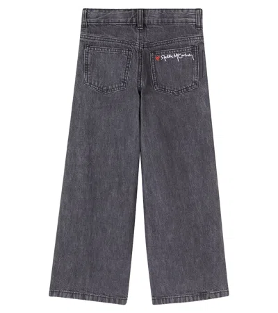 Stella Mccartney Kids Button-detail Trousers In Blue