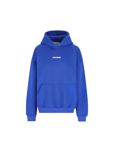 Giada Benincasa Ciao Amore X Franz Kraler Hoodie In Blue