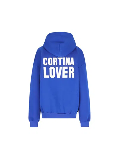 Giada Benincasa Ciao Amore X Franz Kraler Hoodie In Blue