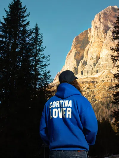 Giada Benincasa Ciao Amore X Franz Kraler Hoodie In Blue
