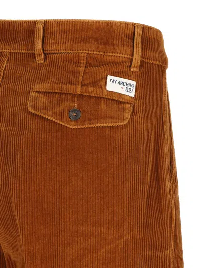 Fay Pants In Brown