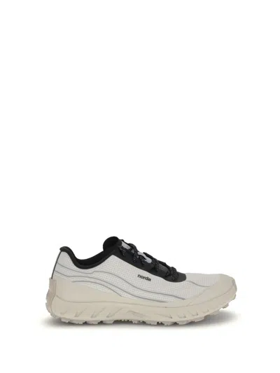 Norda Lightweight Mesh Sneakers With Cushioned Sole In Gray