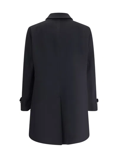 Lardini Trench Coats In Black