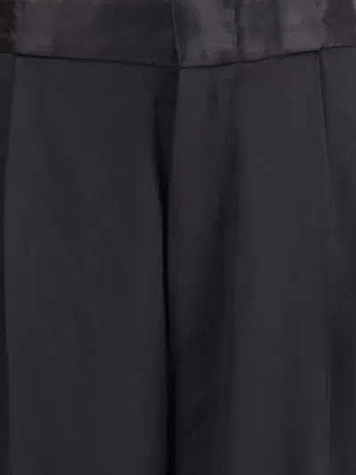 Sa Su Phi Tailored Trousers In Black