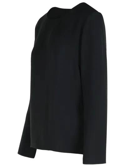 P.a.r.o.s.h . 'poker' Black Polyester Blouse In Black