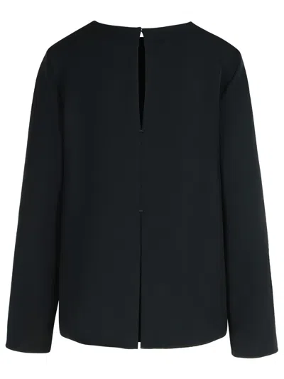 P.a.r.o.s.h . 'poker' Black Polyester Blouse In Black