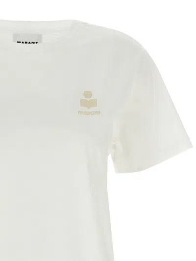 Isabel Marant Étoile Isabel Marant Etoile Aby Regular Fit T-shirt In White