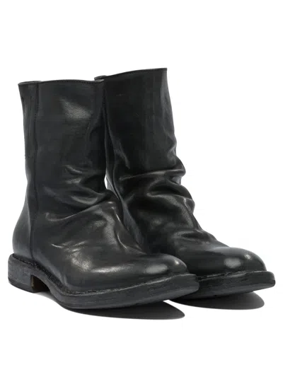 Moma Woman Ankle Boots Black Size 8 Leather In Black