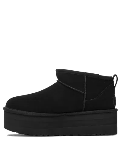 Ugg Ankle Boots In Black