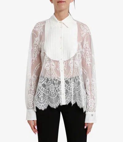 Aniye By Lapel Long Sleeve Shirt In Brown