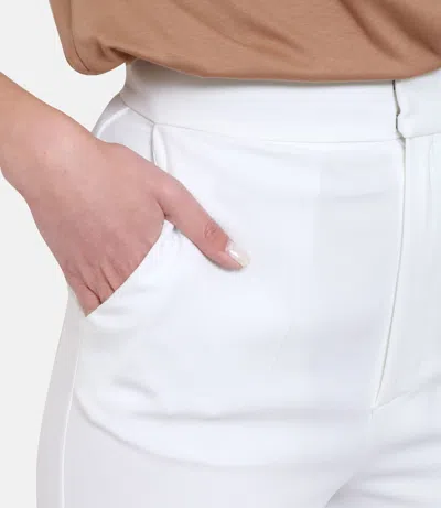 Aniye By Bella Casual Pants In White