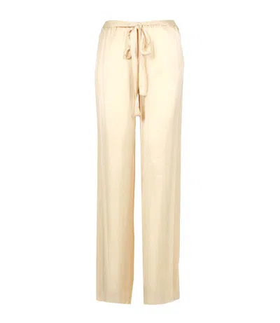 Aniye By Elastic Waist Casual Pants In Yellow