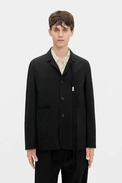 Ann Demeulemeester Cedric Light Deconstructed Jacket In Multi