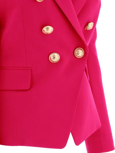 Balmain Wool Double-breasted Blazer