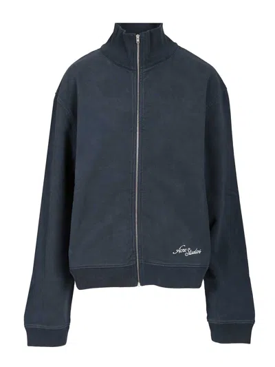 Acne Studios Fn-ux-swea000072 Sweatshirts Blue In Blue