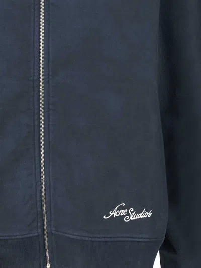 Acne Studios Fn-ux-swea000072 Sweatshirts Blue In Blue