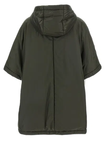 Max Mara The Cube Greenci Capes Green In Green