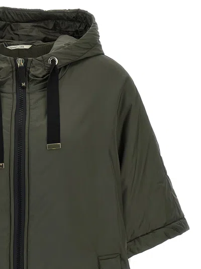 Max Mara The Cube Greenci Capes Green In Green